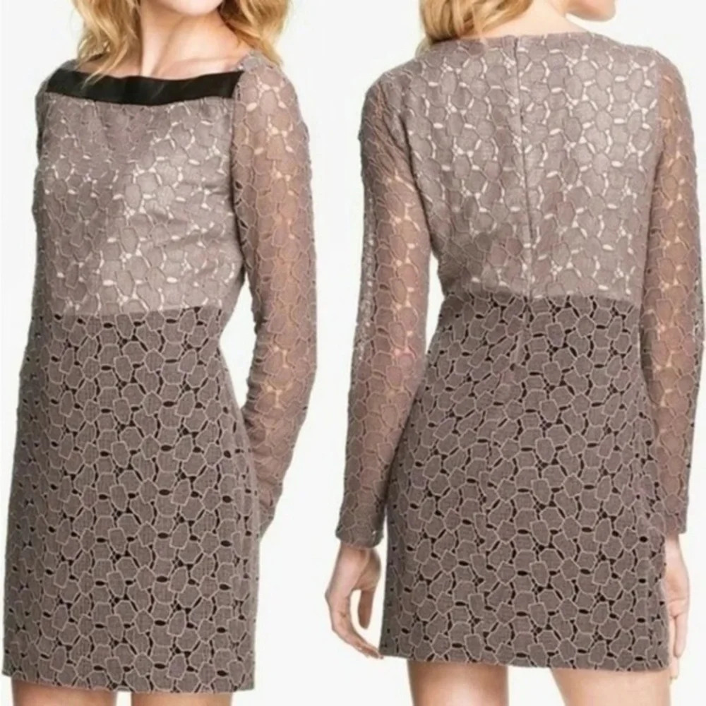 Diane Von Furstenberg New Sarita Pebble Lace Dress